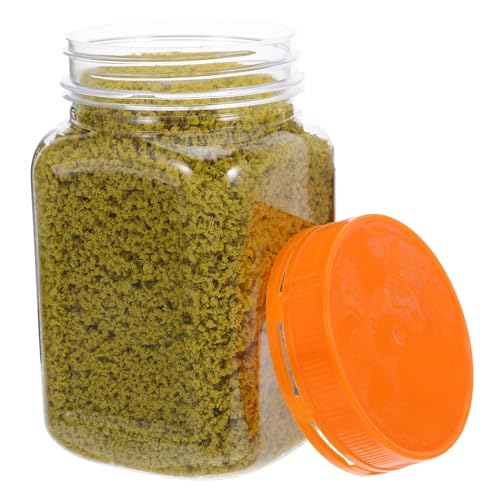 Homoyoyo DIY Baum Pulver für buschige Büschel Realistisches Grasstreu für Miniatur Landschaft Vielseitiges Schwamm-Terrain-Pulver für Modellbau Eisenbahn Feengarten-Dekoration von Homoyoyo