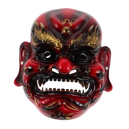 Homoyoyo Der Vermögensmaske Requisiten Realistische Maske Gruselige Masken Halloween-teufelsmaske Der Des Reichtums Realistische Gesichtsmaske Rot Harz Homoyoyo Der Vermögensmaske Requisiten Realistische Maske Gruselige Masken Halloween-teufelsmaske Der Des Reichtums Realistische Gesichtsmaske Rot Harz von Homoyoyo