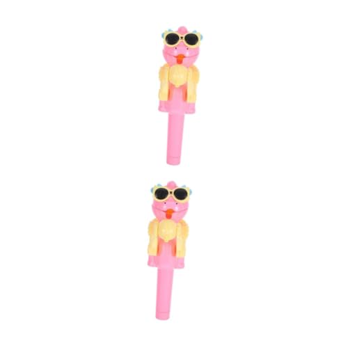 Homoyoyo Dinosaurier Lutscherhalter Als Roboter – 1 Stück Lustiger Lollipop Ständer in Rosa Für - Perfektes Für Kleine Naschkatzen Und Spielzeugliebhaber von Homoyoyo