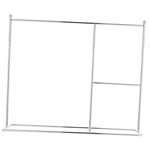 Homoyoyo Doll Garment Rack aus Eleganter Kleiderständer für Puppen zur Aufbewahrung und Präsentation von Puppenkleidung Weißchrom Robust und Langlebig Homoyoyo Doll Garment Rack aus Eleganter Kleiderständer für Puppen zur Aufbewahrung und Präsentation von Puppenkleidung Weißchrom Robust und Langlebig von Homoyoyo