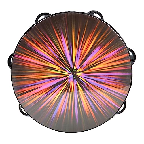 Homoyoyo Doppeltrommel Handglocken Tamburin Holzpercussion Instrument für Erwachsene Musikalisches zur Rhythmusförderung und Koordinationstraining Homoyoyo Doppeltrommel Handglocken Tamburin Holzpercussion Instrument für Erwachsene Musikalisches zur Rhythmusförderung und Koordinationstraining von Homoyoyo