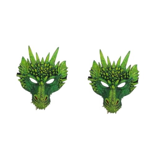 Homoyoyo Drachenmaske Karneval Kostüm Grün Halbgesicht Cosplay Zubehör Für Erwachsene Und – Partys - Fotografie Und Kreative Verkleidungen Homoyoyo Drachenmaske Karneval Kostüm Grün Halbgesicht Cosplay Zubehör Für Erwachsene Und – Partys - Fotografie Und Kreative Verkleidungen von Homoyoyo