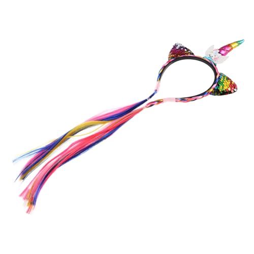 Homoyoyo Einhorn -perücken -stirnband Stirnband Für Kleinkinder Einhorn-stirnband Für Mädchen Geburtstagsstirnband Für Mädchen Tierstirnband Einhorn Haarverlängerungen Partyzubehör Plastik Homoyoyo Einhorn -perücken -stirnband Stirnband Für Kleinkinder Einhorn-stirnband Für Mädchen Geburtstagsstirnband Für Mädchen Tierstirnband Einhorn Haarverlängerungen Partyzubehör Plastik von Homoyoyo