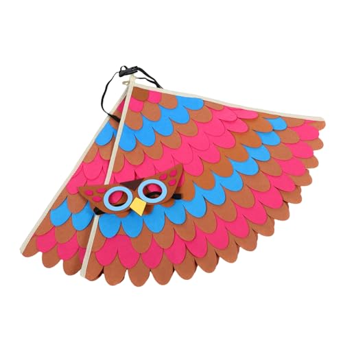 Homoyoyo Owl Wings Kinderkostüm Filz Tier-cosplay Umhang Für Aufführungen Themenpartys Und Halloween Atemberaubendes Eulenkostüm Für Mädchen Mit Komfortablen Flügeln Homoyoyo Owl Wings Kinderkostüm Filz Tier-cosplay Umhang Für Aufführungen Themenpartys Und Halloween Atemberaubendes Eulenkostüm Für Mädchen Mit Komfortablen Flügeln von Homoyoyo