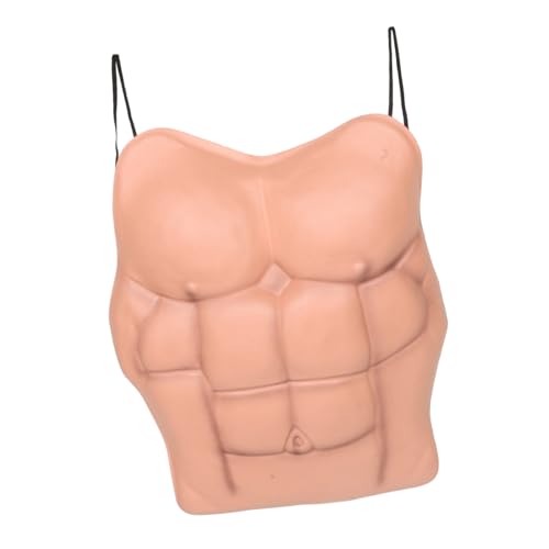 Homoyoyo Fake-Truhe für Hollween Muskelkostüm gefälschte Muskelstützen künstlicher Fake-Muskel falsche Bauchmuskeln Muskelbrust aus Silikon Body aus Silikon Eva Orange Homoyoyo Fake-Truhe für Hollween Muskelkostüm gefälschte Muskelstützen künstlicher Fake-Muskel falsche Bauchmuskeln Muskelbrust aus Silikon Body aus Silikon Eva Orange von Homoyoyo