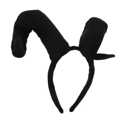 Homoyoyo Faltbares Bull Horn Haarreif Ox Horn Haarband Halloween Cosplay Kopfschmuck Party Zubehör für Karneval Maskerade und Geburtstag Homoyoyo Faltbares Bull Horn Haarreif Ox Horn Haarband Halloween Cosplay Kopfschmuck Party Zubehör für Karneval Maskerade und Geburtstag von Homoyoyo