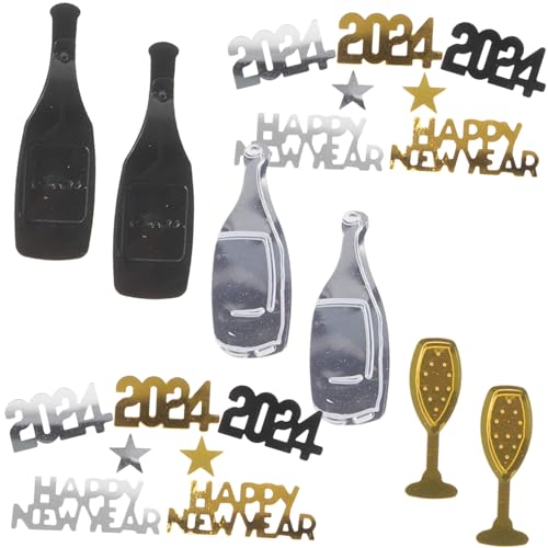 Homoyoyo Festliche Konfetti Deko für Silvester Tischdeko Multifunktional für Partys Glitzernde Dekorationen für Feiern und DIY Projekte Homoyoyo Festliche Konfetti Deko für Silvester Tischdeko Multifunktional für Partys Glitzernde Dekorationen für Feiern und DIY Projekte von Homoyoyo
