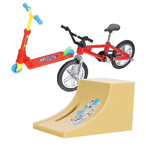 Homoyoyo Fingerrad Park-Kit Mit Spielrampe Für Fingerbikes – Bewegungsförderndes Für - Ideal Für Kreative Fingerakrobatik Und Spannende Stunts von Homoyoyo