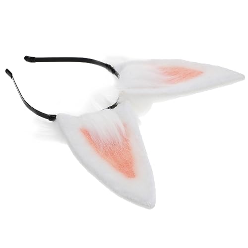 Homoyoyo Fluffiger Hasenohren Haarreif aus Langlebiges Cosplay Accessoire für Party und Kostüm Niedliches Kaninchen Stirnband für Erwachsene und Jugendliche Weich und Stylisch Homoyoyo Fluffiger Hasenohren Haarreif aus Langlebiges Cosplay Accessoire für Party und Kostüm Niedliches Kaninchen Stirnband für Erwachsene und Jugendliche Weich und Stylisch von Homoyoyo