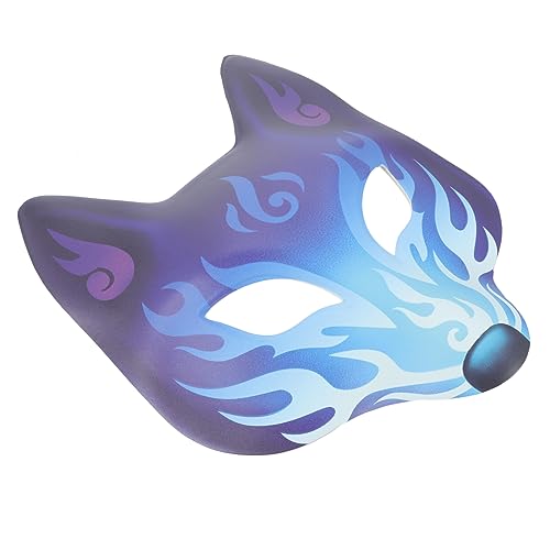 Homoyoyo Fuchs Maske Fuchs Maske Karneval Halloween Maskerade Tragbare Partymaske Gesicht Masken Dekorative Fuchsmaske Vintage Halloween Halloween-maske Maskerademaske Eva von Homoyoyo
