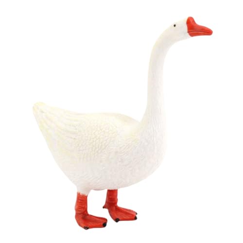 Homoyoyo Goose Statue Realistische Schwanfigur Kunststoff für Desktop Dekoration Niedliches Tiermodell Vielseitig Einsetzbar als Wohnaccessoire oder für Kinderzimmer und Festlichkeiten Homoyoyo Goose Statue Realistische Schwanfigur Kunststoff für Desktop Dekoration Niedliches Tiermodell Vielseitig Einsetzbar als Wohnaccessoire oder für Kinderzimmer und Festlichkeiten von Homoyoyo