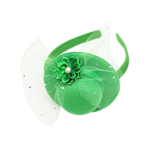 Homoyoyo Grüner Hut Haarreifen für Patrick's Day Dekoratives Festival Haaraccessoire für Kostümpartys und Bühnenauftritte Bequem und Langlebig von Homoyoyo