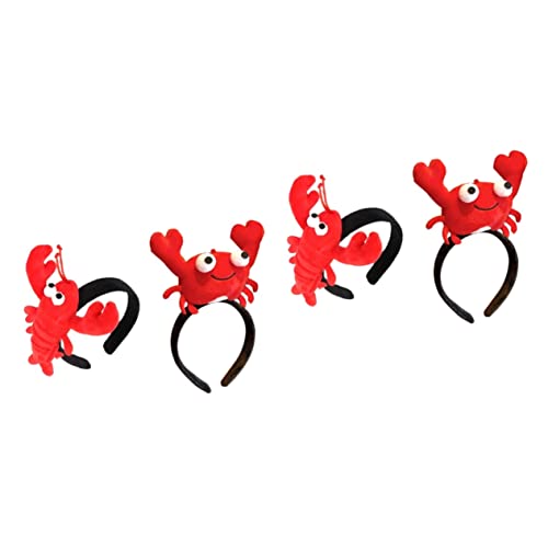 Homoyoyo Haarreif Krabbe Plüsch Haarband Für – 2 Stück - Ideales Kostümzubehör Für Halloween - Karneval Und Geburtstagsfeiern Kleine Meerestier Fans Homoyoyo Haarreif Krabbe Plüsch Haarband Für – 2 Stück - Ideales Kostümzubehör Für Halloween - Karneval Und Geburtstagsfeiern Kleine Meerestier Fans von Homoyoyo
