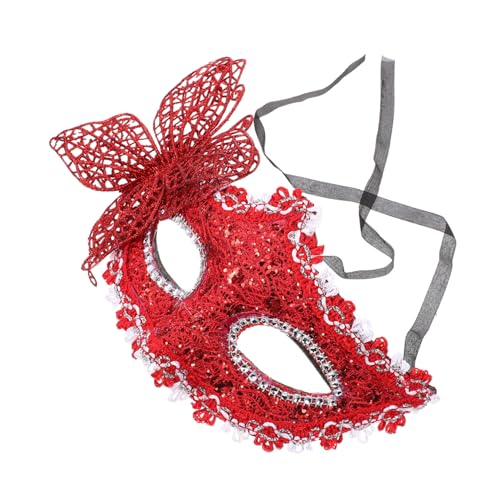 Homoyoyo Maske Für Damen Aus Spitze Und Halbgesichtsmaske Für Halloween Karneval Und Maskerade Perfektes Accessoire Für Festlichkeiten Und Kostümpartys von Homoyoyo