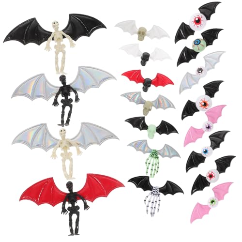 Homoyoyo Halloween Bastelset Fledermausflügel für DIY Schuh und Kleidungszubehör Teiliges Stabile Stoffflügel in Zufälligen Farben Vielseitig für Haar und Partydekorationen Homoyoyo Halloween Bastelset Fledermausflügel für DIY Schuh und Kleidungszubehör Teiliges Stabile Stoffflügel in Zufälligen Farben Vielseitig für Haar und Partydekorationen von Homoyoyo