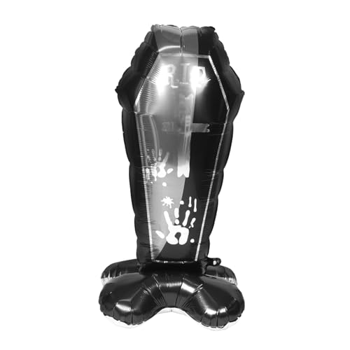 Homoyoyo Halloween Coffin Folienballon Stehend Große Halloween Party Dekoration Gruselige Aluminiumfolie Ballon Für Haunted House Homoyoyo Halloween Coffin Folienballon Stehend Große Halloween Party Dekoration Gruselige Aluminiumfolie Ballon Für Haunted House von Homoyoyo