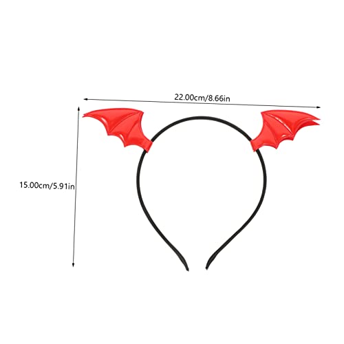 Homoyoyo Halloween Cosplay Haarschmuck Teilig Bat Wing Haarreif mit Clips für Erwachsene Trendige Party Accessoires für Karneval Maskerade Festivals und Familienfeiern Homoyoyo Halloween Cosplay Haarschmuck Teilig Bat Wing Haarreif mit Clips für Erwachsene Trendige Party Accessoires für Karneval Maskerade Festivals und Familienfeiern von Homoyoyo