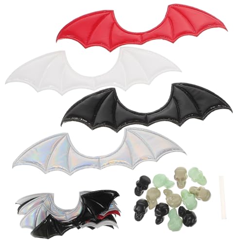 Homoyoyo Halloween DIY Fledermausflügel Bastelset Kreative Stoffflügel für Haar und Kleidungszubehör Leichtes Einzigartiges Design Teiliges für Partydekoration und Kostümgestaltung Homoyoyo Halloween DIY Fledermausflügel Bastelset Kreative Stoffflügel für Haar und Kleidungszubehör Leichtes Einzigartiges Design Teiliges für Partydekoration und Kostümgestaltung von Homoyoyo