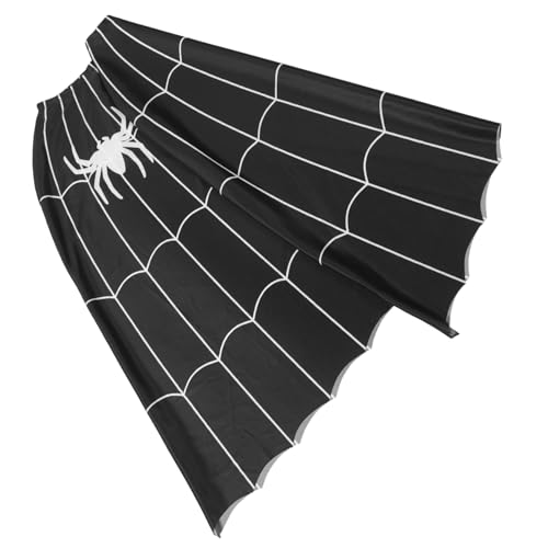 Homoyoyo Halloween Damen Umhang mit Spinnenmotiv Langes Strapazierfähiges Stoffcape für Vampir Cosplay Rollenspiel und Halloween Partys Vielseitig Kombinierbar Dekoratives Festkostüm von Homoyoyo