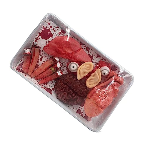 Homoyoyo Halloween Deko - Abgetrennte Körperteile Set Mit Blutigen Fingern - Augen Ohren Und Herzen Für Gruselige Partydekorationen Und Horror Events Homoyoyo Halloween Deko - Abgetrennte Körperteile Set Mit Blutigen Fingern - Augen Ohren Und Herzen Für Gruselige Partydekorationen Und Horror Events von Homoyoyo