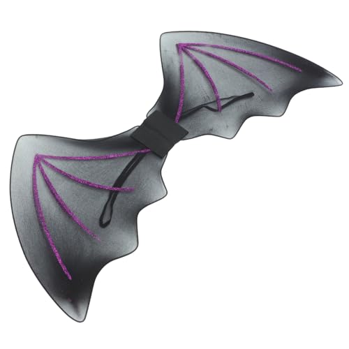 Homoyoyo Halloween Fledermaus Flügel Kostüm Flügel Prop aus Leichtem Langlebigem Material Schwarz Bat Wing Design Einteilig für Erwachsene Halloween Party Karneval Cosplay und Fotoshooting von Homoyoyo