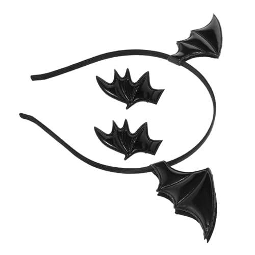 Homoyoyo Halloween Fledermaus Haarband aus Bequemes Langlebiges Stirnband mit Clip für Kostüm Cosplay und Party für Erwachsene Homoyoyo Halloween Fledermaus Haarband aus Bequemes Langlebiges Stirnband mit Clip für Kostüm Cosplay und Party für Erwachsene von Homoyoyo