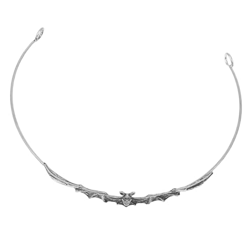 Homoyoyo Halloween Fledermaus Haarreif Bat Style Retro Metall Bat Crown Kopfschmuck für Damen Leicht Komfortabel für Halloween Karneval und Party Homoyoyo Halloween Fledermaus Haarreif Bat Style Retro Metall Bat Crown Kopfschmuck für Damen Leicht Komfortabel für Halloween Karneval und Party von Homoyoyo