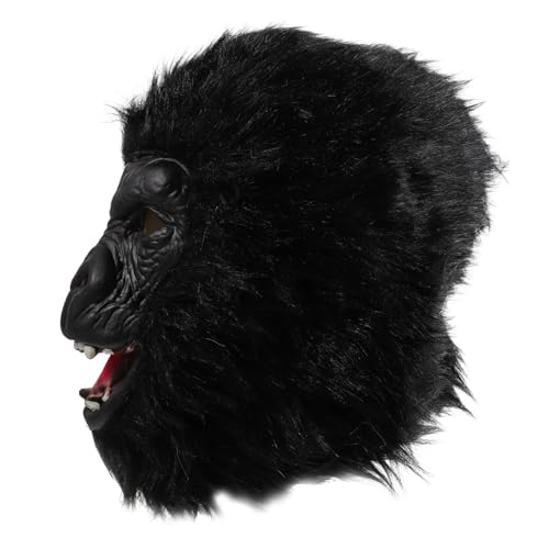 Homoyoyo Halloween Gorilla Maske Realistisch Vollkopf Tierkopf Kostüm für Party Cosplay Fasching Karneval Maskerade Erwachsene Einheitsgröße Homoyoyo Halloween Gorilla Maske Realistisch Vollkopf Tierkopf Kostüm für Party Cosplay Fasching Karneval Maskerade Erwachsene Einheitsgröße von Homoyoyo