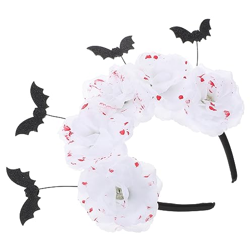 Homoyoyo Halloween Haarreif Fledermaus Design Hautfreundliches Party Haaraccessoire für Karneval Kostüm und Halloween Feste Bequem und Sicher zu Tragen von Homoyoyo
