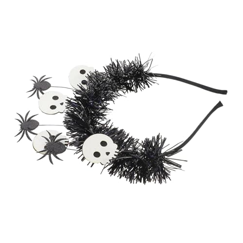 Homoyoyo Halloween Haarreif Weißer Schädelspinne Kopfschmuck Grusel Headband für Damen Party Cosplay Karneval Kostüm Zubehör Homoyoyo Halloween Haarreif Weißer Schädelspinne Kopfschmuck Grusel Headband für Damen Party Cosplay Karneval Kostüm Zubehör von Homoyoyo
