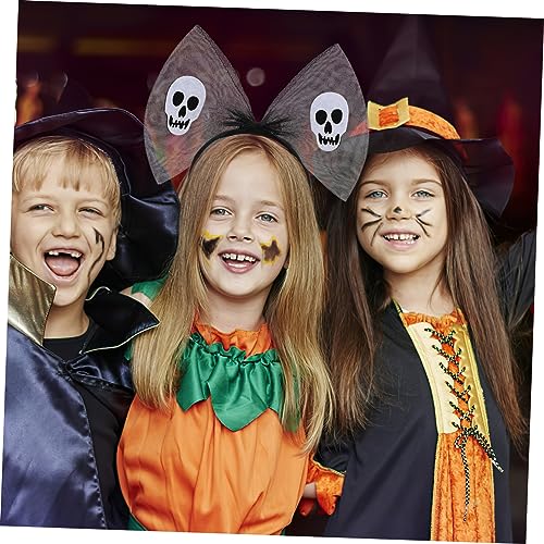Homoyoyo Halloween Haarreif mit Netz Schleife und Spinnen Stilvolles Haarschmuck für Erwachsene Festliches Party Accessoire für Halloween Kostüm und Bühnenauftritte von Homoyoyo