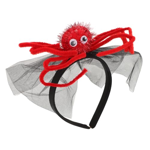 Homoyoyo Halloween Haarreif mit Spinnen Leichtes Komfortables Cosplay Stirnband für Erwachsene Festlicher Kopfschmuck für Halloween Partys und Kostüm Events von Homoyoyo