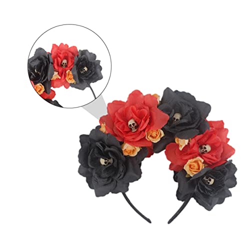 Homoyoyo Halloween Haarschmuck Blumenhaarband mit Realistischer Rosenoptik Langlebiges Party Stirnband für Damen Vielseitiges Halloween Kostümzubehör für Festival und Fotoshootings Homoyoyo Halloween Haarschmuck Blumenhaarband mit Realistischer Rosenoptik Langlebiges Party Stirnband für Damen Vielseitiges Halloween Kostümzubehör für Festival und Fotoshootings von Homoyoyo