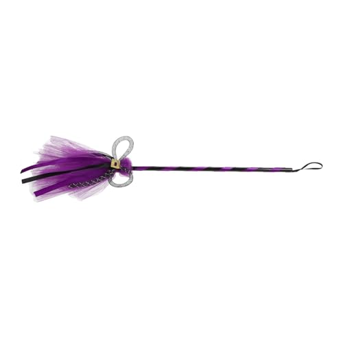 Homoyoyo Halloween Hexenbesen Deko Prop Tüll Leichter Hexenbesen für Party Wiederverwendbar Lebhaftes Design Cosplay Zubehör für Hexenkostüm Homoyoyo Halloween Hexenbesen Deko Prop Tüll Leichter Hexenbesen für Party Wiederverwendbar Lebhaftes Design Cosplay Zubehör für Hexenkostüm von Homoyoyo