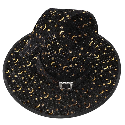 Homoyoyo Halloween Hexenhut Langlebig und Wiederverwendbar Waschbar Leicht und als Partydekoration und Cosplay Accessoire für Outdoor Halloween und Fasching von Homoyoyo