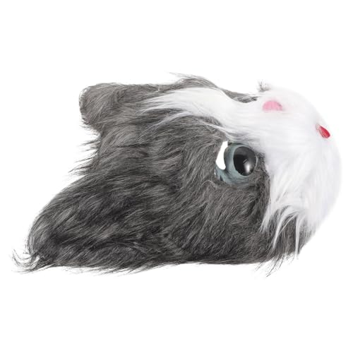 Homoyoyo Halloween Katzenmaske aus Weichem Material Realistisch Gestaltete Tiermaske für Party Cosplay und Karneval Elastisch und Kostümzubehör für Damen und Herren Homoyoyo Halloween Katzenmaske aus Weichem Material Realistisch Gestaltete Tiermaske für Party Cosplay und Karneval Elastisch und Kostümzubehör für Damen und Herren von Homoyoyo