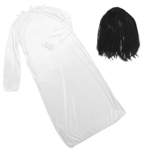 Homoyoyo Halloween Kostüm Damen Weiß - Gruseliges Geisterbrautkleid Für Mädchen - Horrorkostüm Für Halloween Beängstigendes Zombie Kleid Für Schaurige Anlässe Homoyoyo Halloween Kostüm Damen Weiß - Gruseliges Geisterbrautkleid Für Mädchen - Horrorkostüm Für Halloween Beängstigendes Zombie Kleid Für Schaurige Anlässe von Homoyoyo