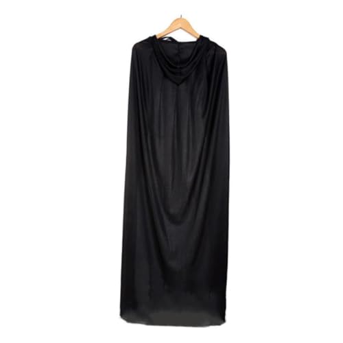 Homoyoyo Halloween Kostüm Umhang Schwarzer Mantel Für Cosplay Maskerade Partys Als Kostümzubehör Für Halloween Karneval Andere Feierlichkeiten von Homoyoyo