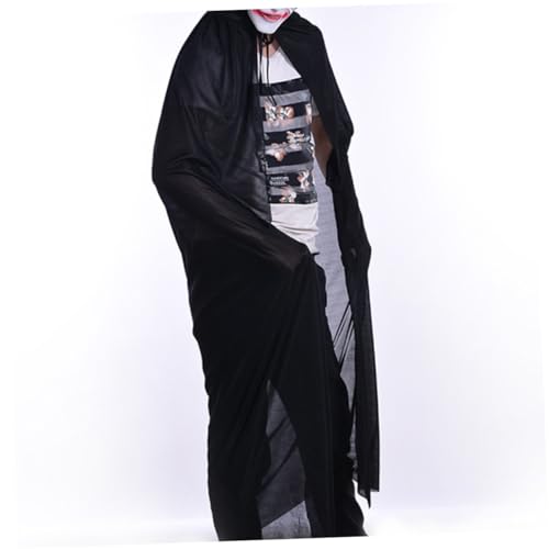 Homoyoyo Halloween Kostümumhang Cosplay Umhang Kostüm Halloween Cape Zauberer Cosplay Cope Roben Kapuzenumhang Langer Umhang Für Cosplay Erwachsene Maskerade Halloween von Homoyoyo