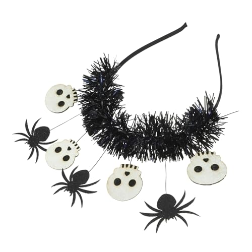 Homoyoyo Halloween Schädel Kopfband Haarschmuck für Kostümparty Leicht und Langlebig für Halloween Dekoration und Auftritte Sorgt für Spookige Homoyoyo Halloween Schädel Kopfband Haarschmuck für Kostümparty Leicht und Langlebig für Halloween Dekoration und Auftritte Sorgt für Spookige von Homoyoyo