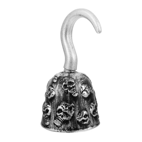 Homoyoyo Halloween-Schmuck Piratenkostüm für Haken Piratenkostüm Halloween- Halloween-Kostüme Stütze Halloween-Party-Piraten-Requisiten Plastik Dark Grey von Homoyoyo