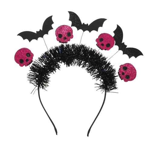 Homoyoyo Halloween Skull Headband für Kostümpartys Leicht Bequem für Halloween und Themenfeiern Einzigartiges Design Stabile Materialien Homoyoyo Halloween Skull Headband für Kostümpartys Leicht Bequem für Halloween und Themenfeiern Einzigartiges Design Stabile Materialien von Homoyoyo