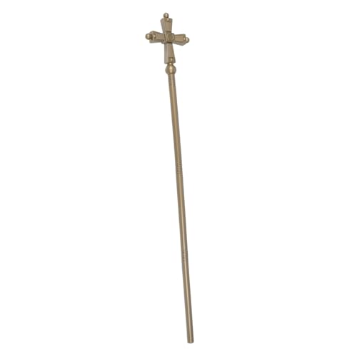 Homoyoyo Halloween Spazierstock Requisit Kreuz Stab Cosplay Kunststoffstab für Party Kostüm Zubehör Leicht und Langlebig für Halloween und Festveranstaltungen Homoyoyo Halloween Spazierstock Requisit Kreuz Stab Cosplay Kunststoffstab für Party Kostüm Zubehör Leicht und Langlebig für Halloween und Festveranstaltungen von Homoyoyo
