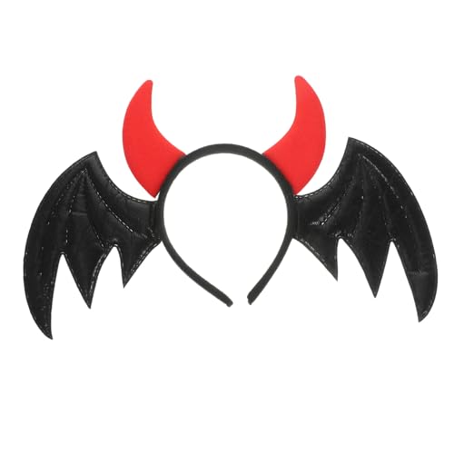 Homoyoyo Halloween Stirnband Fledermausflügel Leichtes Cosplay Haarreif für Damen Komfortabel und Originelles Party Accessoire für Halloween Kostüm und Alltag Homoyoyo Halloween Stirnband Fledermausflügel Leichtes Cosplay Haarreif für Damen Komfortabel und Originelles Party Accessoire für Halloween Kostüm und Alltag von Homoyoyo