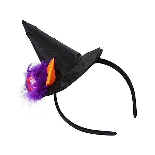 Homoyoyo Halloween-Stirnband Mit Augapfel-Design Hexenhut Haarspange Und Kopfhörer Für Perfekte Haarschmuck Für Die Und Halloween Verkleidung Homoyoyo Halloween-Stirnband Mit Augapfel-Design Hexenhut Haarspange Und Kopfhörer Für Perfekte Haarschmuck Für Die Und Halloween Verkleidung von Homoyoyo