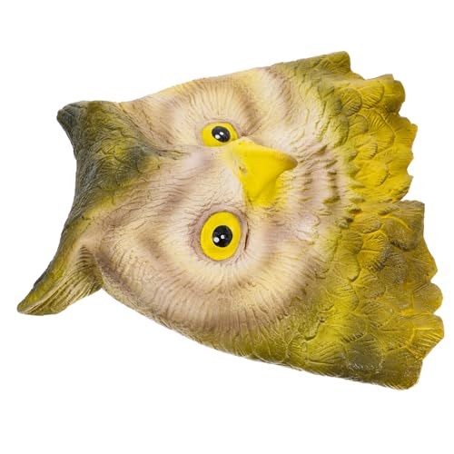 Homoyoyo Halloween Tierische Eulenkopf Maske Tierform Kostüm Requisite für Verkleidungsparty Karneval Cosplay Zubehör von Homoyoyo