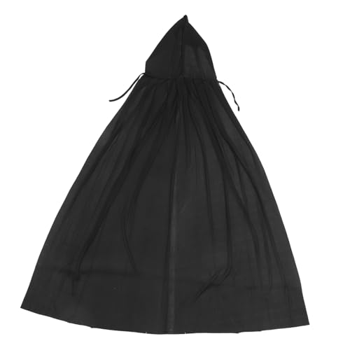 Homoyoyo Halloween Umhang mit Kapuze Unisex Schwarzer Zauberer und Hexenumhang für Party Cosplay Modisches Halloween Kostümzubehör für Frauen und Männer Homoyoyo Halloween Umhang mit Kapuze Unisex Schwarzer Zauberer und Hexenumhang für Party Cosplay Modisches Halloween Kostümzubehör für Frauen und Männer von Homoyoyo
