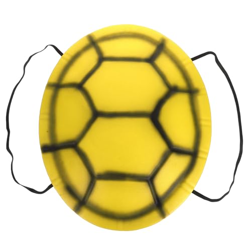 Homoyoyo Halloweenkostüm Eva-Schildkrötenpanzer Requisiten für Karnevalsverkleidungen Ideal für Halloweenpartys Cosplay Und Rollenspielzubehör Gelb von Homoyoyo