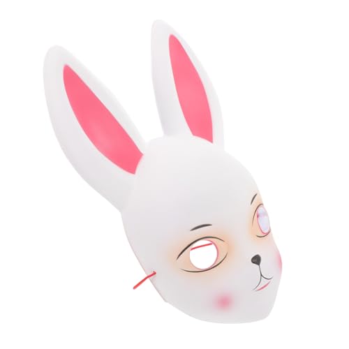 Homoyoyo Hasenmaske Augenmaske Masken Schnabel Kiefer Maskerademaske Plüsch halloween maske halloween-maske karnevalskleidung halloween deko Hasenohrmaske -Cosplay-Maske Plastik Weiß Homoyoyo Hasenmaske Augenmaske Masken Schnabel Kiefer Maskerademaske Plüsch halloween maske halloween-maske karnevalskleidung halloween deko Hasenohrmaske -Cosplay-Maske Plastik Weiß von Homoyoyo