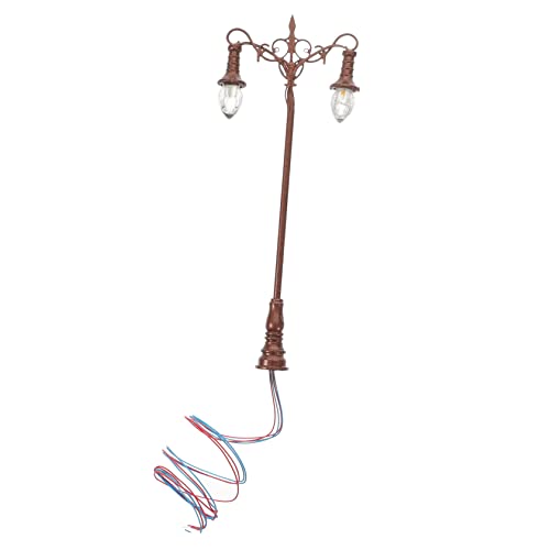 Homoyoyo Hoflampe Langlebigem Material Dekorative Wandlampe Für Sandtisch Antik Warmweiß Für DIY Häuser von Homoyoyo